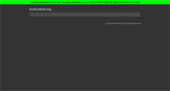 Desktop Screenshot of livefootball.org